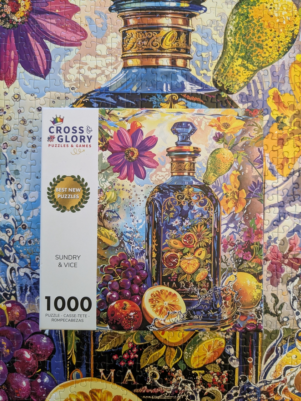 Cross And Glory 1000 Piece Jigsaw Puzzle - Sundry & Vice